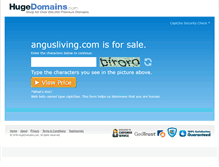 Tablet Screenshot of angusliving.com